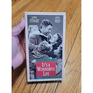 Its a Wonderful Life VHS 1993 Original Uncut Version Factory Sealed Brand New